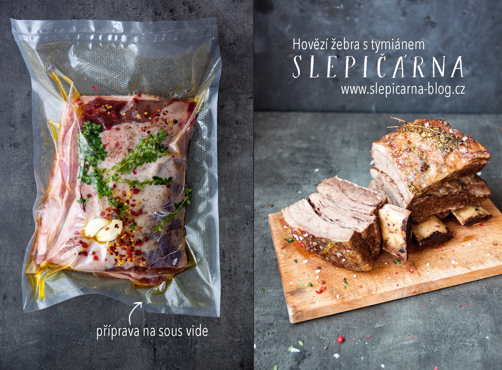 Slepicarnablog_hovezi_zebra-tymian_cesnek_sous vide