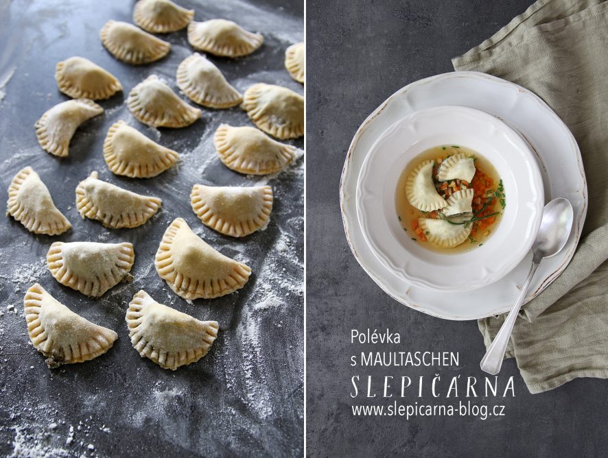 Enjoy German Food: Naše polévka s maultaschen