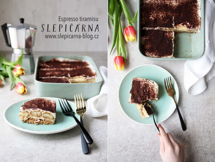 Espresso tiramisu provoněné citronem