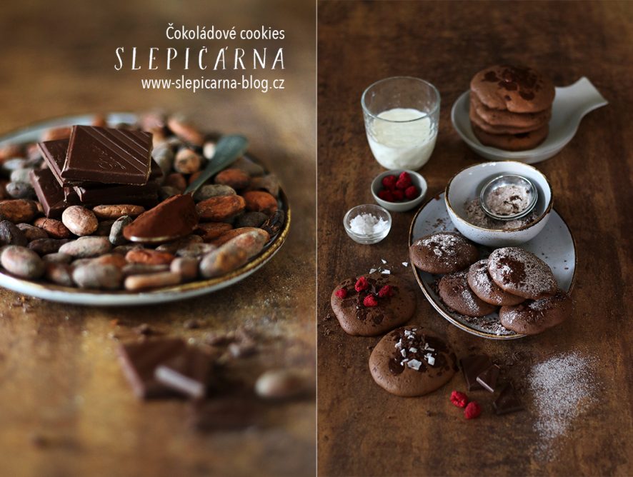 Opravdu čokoládové sušenky ve stylu cookies