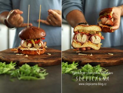 Klobáska do hamburgeru? Proč ne!
