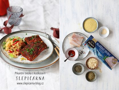 Na Halloween netradičně s pikantní treskou a kuskusem